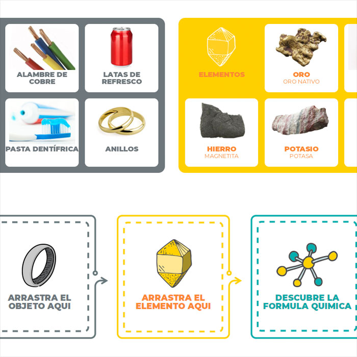 Juego Web – “The Briefcase Game” of Mineral Applications